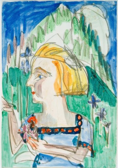 Mariele by Ernst Ludwig Kirchner